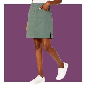 Jag Jeans HIgh Rise On the Go Pull On Skort Skirt w/ Built-in Shorts Size 4 NWT